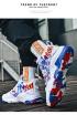 Fashion Basketball Shoes HZJ82917 White Blue Multi Color