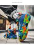 New Grade Basketball Shoes HZJ82518 Blue Multi Color