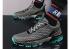 2023 Breathable Marathon Running Shoes XY907118 Cool Grey Black Green